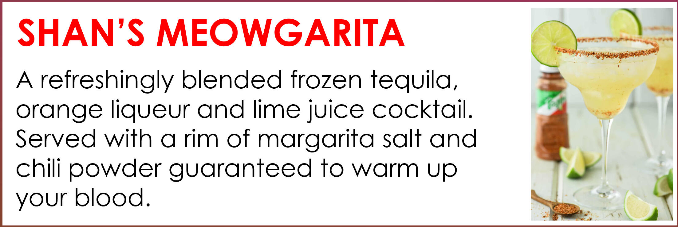 Shan's Meowgarita Shan's Meowgarita